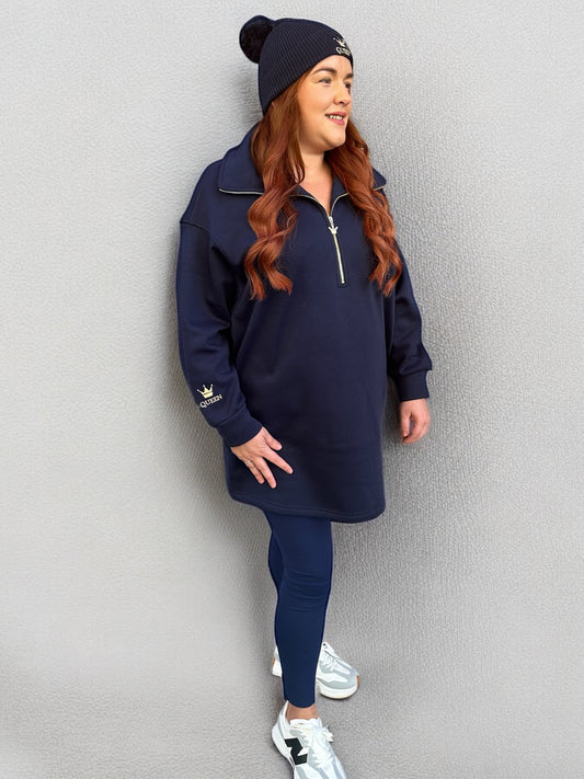 NAVY QUEEN JUMPER