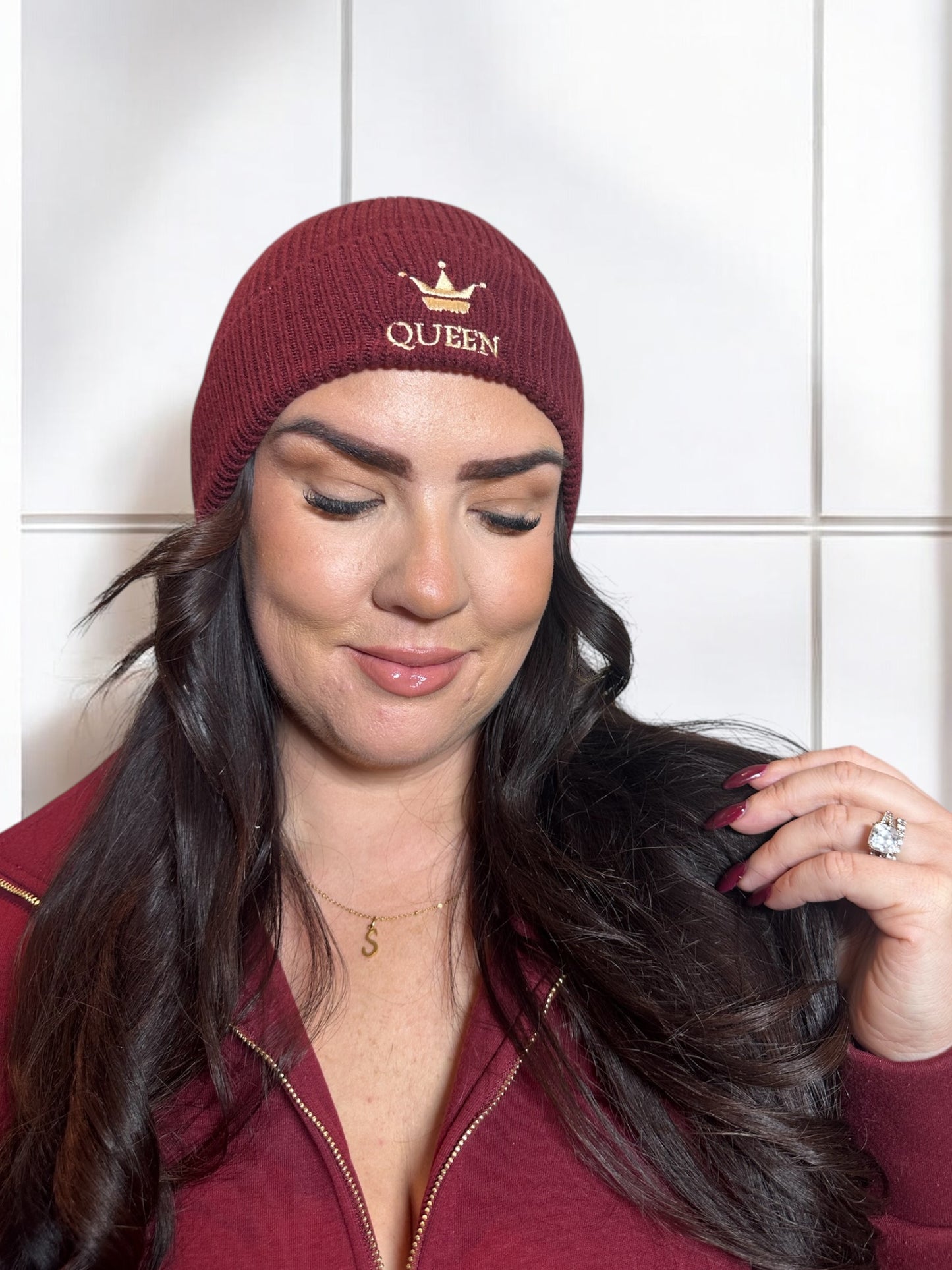 BURGUNDY QUEEN JUMPER