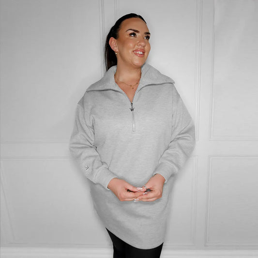 GREY QUEEN JUMPER